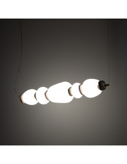 Nowodvorski CERAMIC LED  Lampy sufitowe Lampy wiszące Max moc 26W LED zintegrowany  3000K Szary 11699 - produkt 2