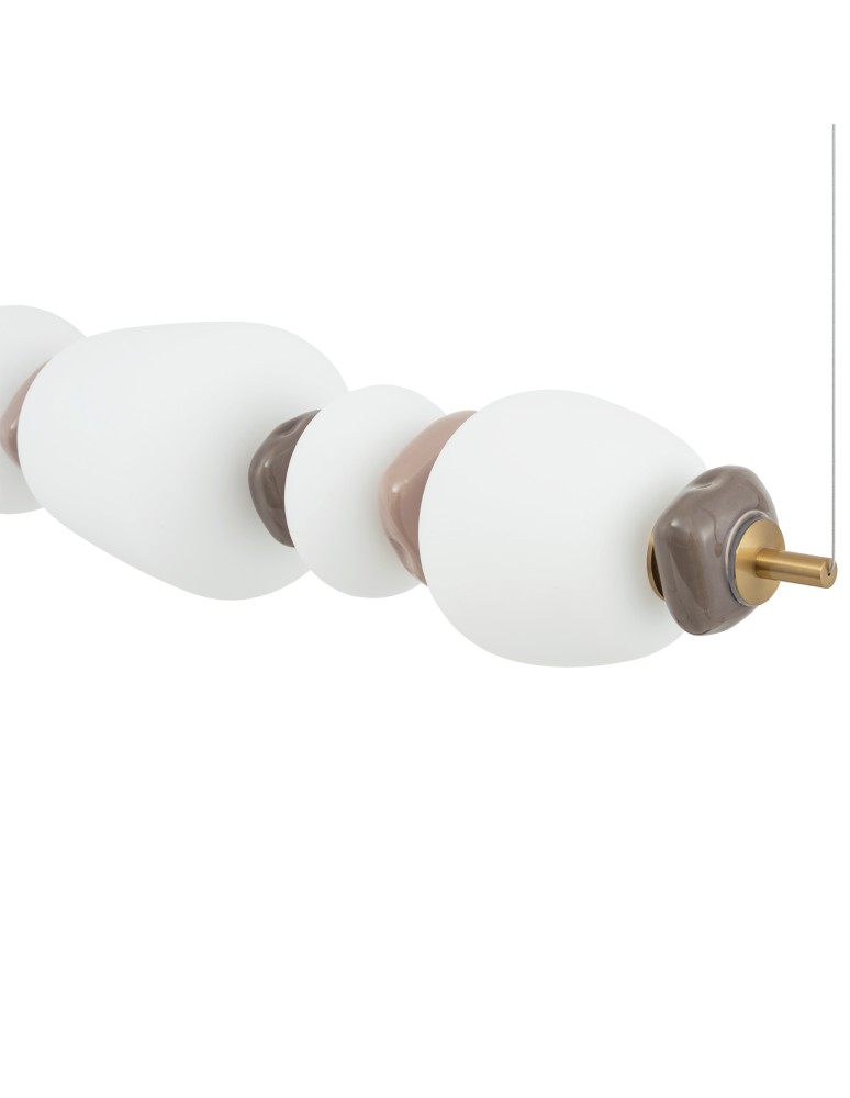 Pendant lamps over the island - Nowodvorski CERAMIC LED Ceiling lamps Pendant lamps Max wattage 26W LED integrated 3000K Grey 11699 - product kolory-swiatla.pl 5