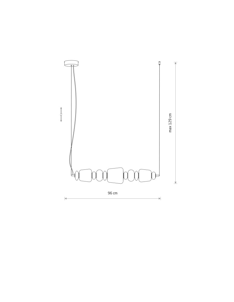 Nowodvorski CERAMIC LED Lampy sufitowe Lampy wiszące Max moc 26W LED zintegrowany 3000K Szary 11699 Nowodvorski CERAMIC LED Lampy sufitowe Lampy wiszące Max moc 26W LED zintegrowany 3000K Szary 11699