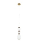 Single pendant lamps - Nowodvorski CERAMIC LED Ceiling lamps Pendant lamps Max wattage 19W LED integrated 3000K Grey 11701 - product 1