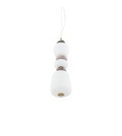 Single pendant lamps - Nowodvorski CERAMIC LED Ceiling lamps Pendant lamps Max wattage 19W LED integrated 3000K Grey 11701 - product 4
