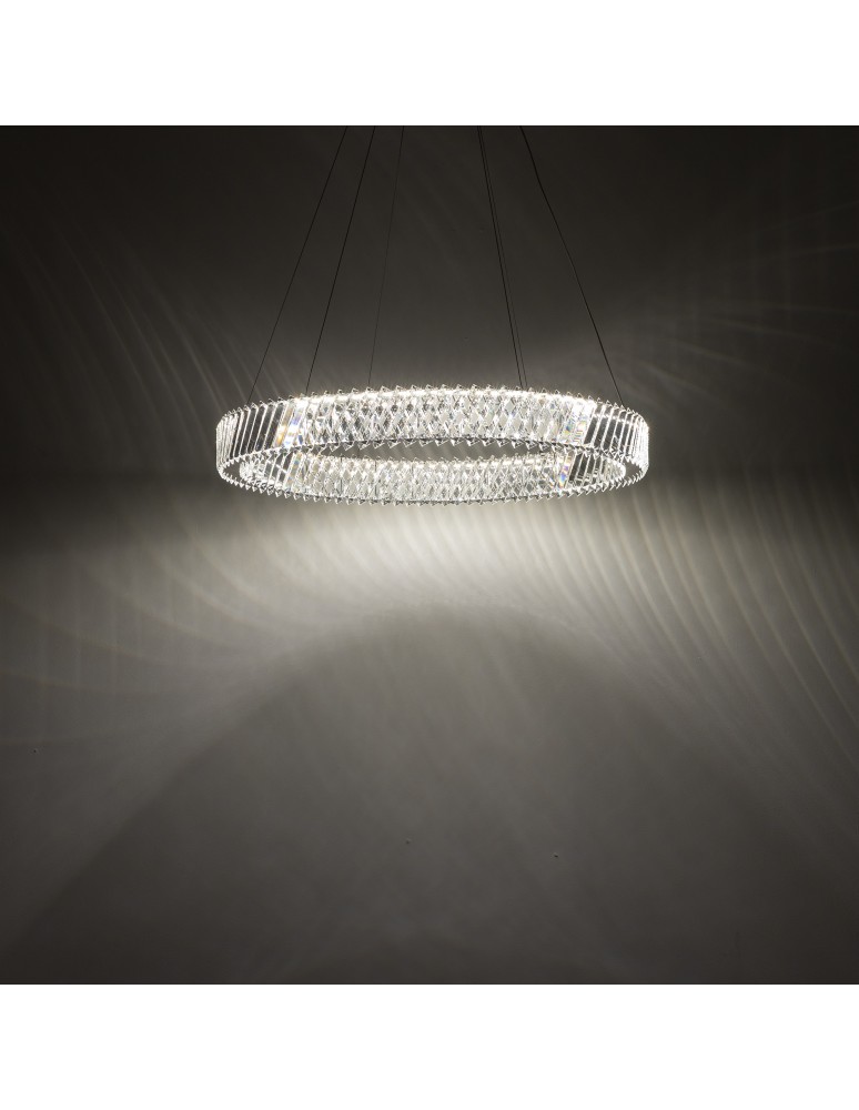 Nowodvorski LUXORA LED Lampy sufitowe Żyrandol Max moc 30W LED zintegrowany 3000K Transparentny 11705 Nowodvorski LUXORA LED Lampy sufitowe Żyrandol Max moc 30W LED zintegrowany 3000K Transparentny 11705