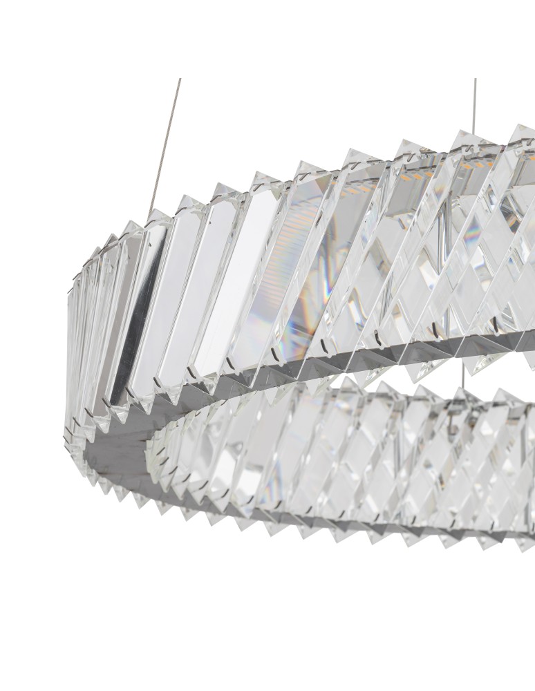 Nowodvorski LUXORA LED Lampy sufitowe Żyrandol Max moc 30W LED zintegrowany 3000K Transparentny 11705 Nowodvorski LUXORA LED Lampy sufitowe Żyrandol Max moc 30W LED zintegrowany 3000K Transparentny 11705