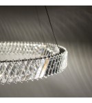 Crystal chandeliers - Nowodvorski LUXORA LED Ceiling Lamps Chandelier Max power 38W LED integrated 3000K Transparent 11706 - product 3