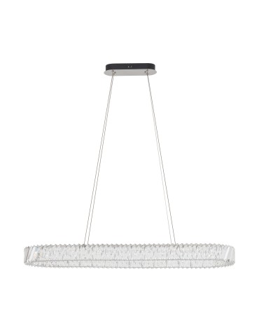 Nowodvorski LUXORA LED Lampy sufitowe Żyrandol Max moc 40W LED zintegrowany 3000K Transparentny 11707