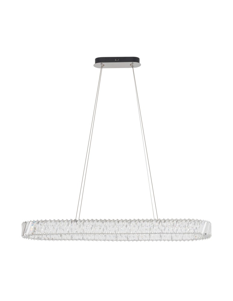 Nowodvorski LUXORA LED Lampy sufitowe Żyrandol Max moc 40W LED zintegrowany 3000K Transparentny 11707 Nowodvorski LUXORA LED Lampy sufitowe Żyrandol Max moc 40W LED zintegrowany 3000K Transparentny 11707