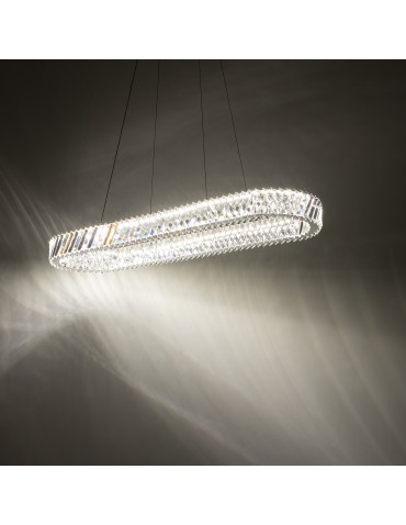 Nowodvorski LUXORA LED Lampy sufitowe Żyrandol Max moc 40W LED zintegrowany 3000K Transparentny 11707 - produkt 2