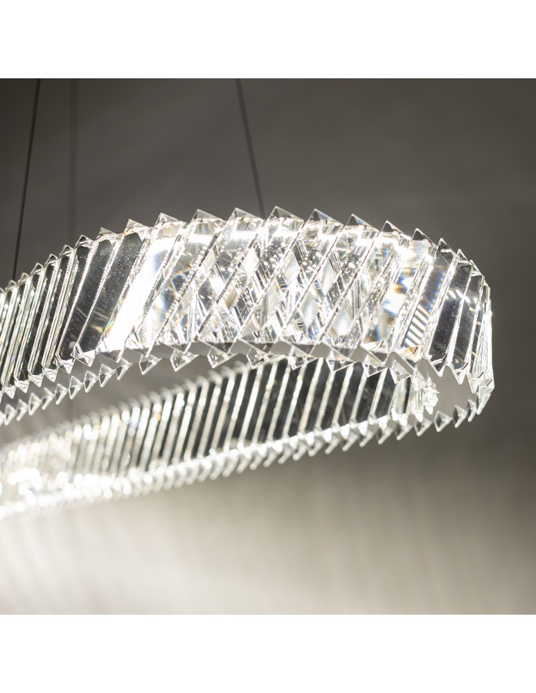 Nowodvorski LUXORA LED Lampy sufitowe Żyrandol Max moc 40W LED zintegrowany 3000K Transparentny 11707 Nowodvorski LUXORA LED Lampy sufitowe Żyrandol Max moc 40W LED zintegrowany 3000K Transparentny 11707