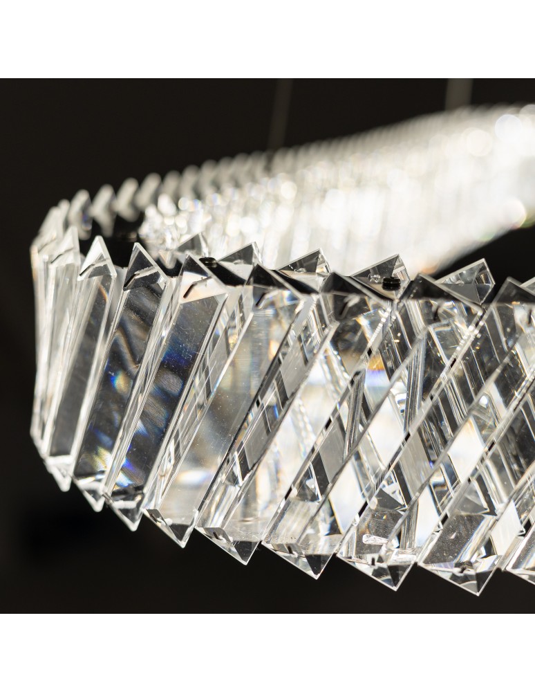 Nowodvorski LUXORA LED Lampy sufitowe Żyrandol Max moc 40W LED zintegrowany 3000K Transparentny 11707 Nowodvorski LUXORA LED Lampy sufitowe Żyrandol Max moc 40W LED zintegrowany 3000K Transparentny 11707