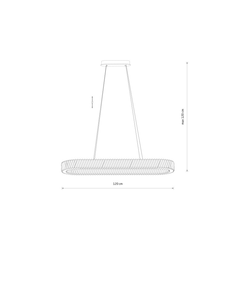 Nowodvorski LUXORA LED Lampy sufitowe Żyrandol Max moc 40W LED zintegrowany 3000K Transparentny 11707 Nowodvorski LUXORA LED Lampy sufitowe Żyrandol Max moc 40W LED zintegrowany 3000K Transparentny 11707