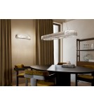 Crystal chandeliers - Nowodvorski LUXORA LED Ceiling Lamps Chandelier Max power 40W LED integrated 3000K Transparent 11707 - product 10