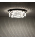 Ceiling lamps with crystals - Nowodvorski LUXORA LED Ceiling Lamps Max power 20W LED integrated 3000K Transparent 11708 - product 3