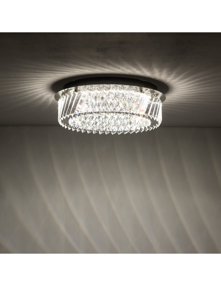 Nowodvorski LUXORA LED Lampy sufitowe Sufitowa Max moc 20W LED zintegrowany 3000K Transparentny 11708 Nowodvorski LUXORA LED Lampy sufitowe Sufitowa Max moc 20W LED zintegrowany 3000K Transparentny 11708