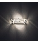 Crystal wall lamps - Nowodvorski LUXORA LED Wall Sconces Max power 15W LED integrated 3000K Transparent 11710 - product 2