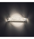 Crystal wall lamps - Nowodvorski LUXORA LED Wall Sconces Max power 20W LED integrated 3000K Transparent 11711 - product 2