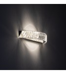 Crystal wall lamps - Nowodvorski LUXORA LED Wall Sconces Max power 20W LED integrated 3000K Transparent 11711 - product 3