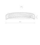 Nowodvorski LUXORA LED Ścienna Kinkiety Max moc 20W LED zintegrowany 3000K Transparentny 11711 Nowodvorski LUXORA LED Ścienna Kinkiety Max moc 20W LED zintegrowany 3000K Transparentny 11711