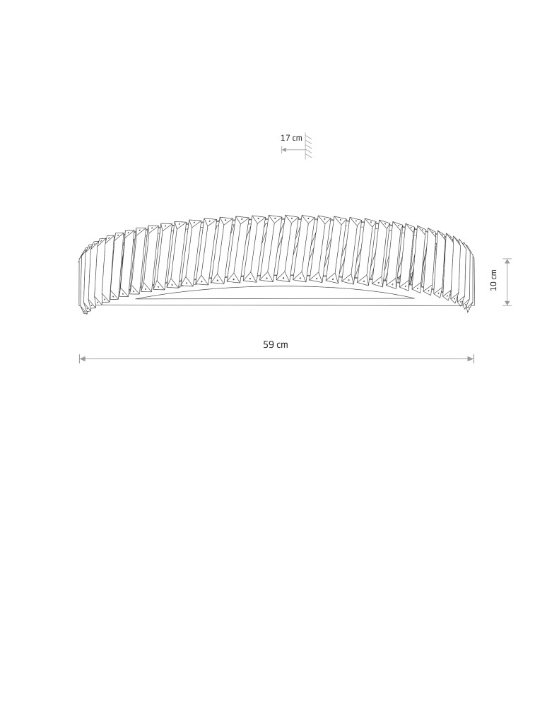 Crystal wall lamps - Nowodvorski LUXORA LED Wall Sconces Max power 20W LED integrated 3000K Transparent 11711 - product kolory-swiatla.pl 8