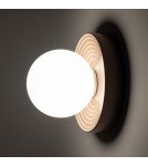 Wall lamps spheres - Nowodvorski CLAY M Wall Mounts Max wattage 12W only LED G9 Grey 11746 - product 2