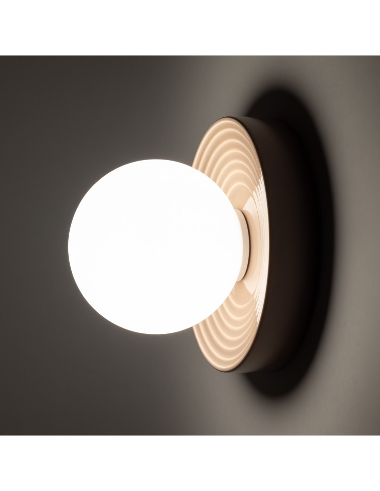 Wall lamps spheres - Nowodvorski CLAY M Wall Mounts Max wattage 12W only LED G9 Grey 11746 - product kolory-swiatla.pl 2