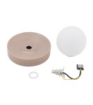Wall lamps spheres - Nowodvorski CLAY M Wall Mounts Max wattage 12W only LED G9 Grey 11746 - product 7