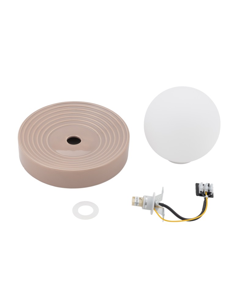 Wall lamps spheres - Nowodvorski CLAY M Wall Mounts Max wattage 12W only LED G9 Grey 11746 - product kolory-swiatla.pl 7