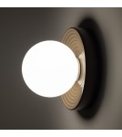 Wall lamps spheres - Nowodvorski CLAY M Wall Mounts Max wattage 12W only LED G9 Bronze 11747 - product 2
