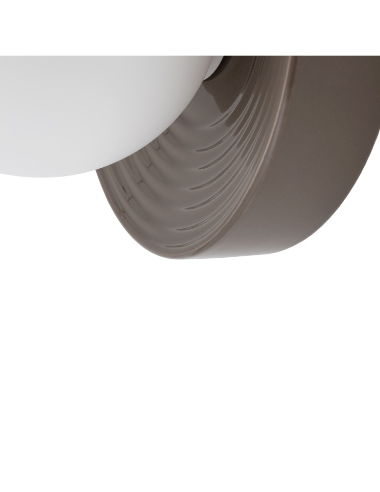 Wall lamps spheres - Nowodvorski CLAY M Wall Mounts Max wattage 12W only LED G9 Bronze 11747 - product kolory-swiatla.pl 4