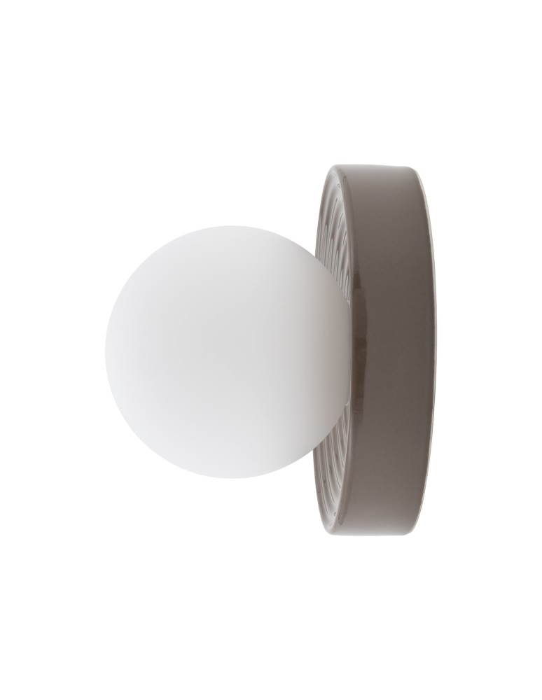 Wall lamps spheres - Nowodvorski CLAY M Wall Mounts Max wattage 12W only LED G9 Bronze 11747 - product kolory-swiatla.pl 5