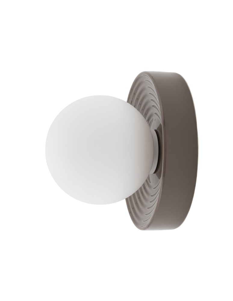Wall lamps spheres - Nowodvorski CLAY M Wall Mounts Max wattage 12W only LED G9 Bronze 11747 - product kolory-swiatla.pl 6