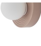 Wall lamps spheres - Nowodvorski CLAY S Wall Sconces Max wattage 12W only LED G9 Grey 11748 - product 4