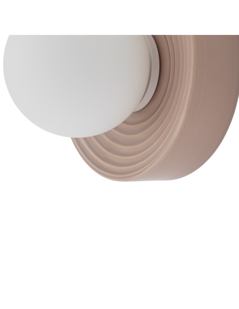 Wall lamps spheres - Nowodvorski CLAY S Wall Sconces Max wattage 12W only LED G9 Grey 11748 - product kolory-swiatla.pl 4