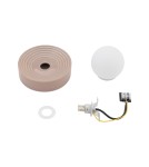 Wall lamps spheres - Nowodvorski CLAY S Wall Sconces Max wattage 12W only LED G9 Grey 11748 - product 7