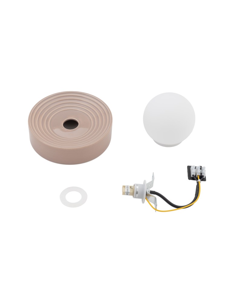 Wall lamps spheres - Nowodvorski CLAY S Wall Sconces Max wattage 12W only LED G9 Grey 11748 - product kolory-swiatla.pl 7
