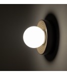 Wall lamps spheres - Nowodvorski CLAY S Wall Mounts Max wattage 12W only LED G9 Bronze 11750 - product 2