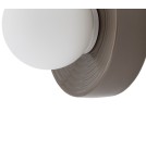 Wall lamps spheres - Nowodvorski CLAY S Wall Mounts Max wattage 12W only LED G9 Bronze 11750 - product 4