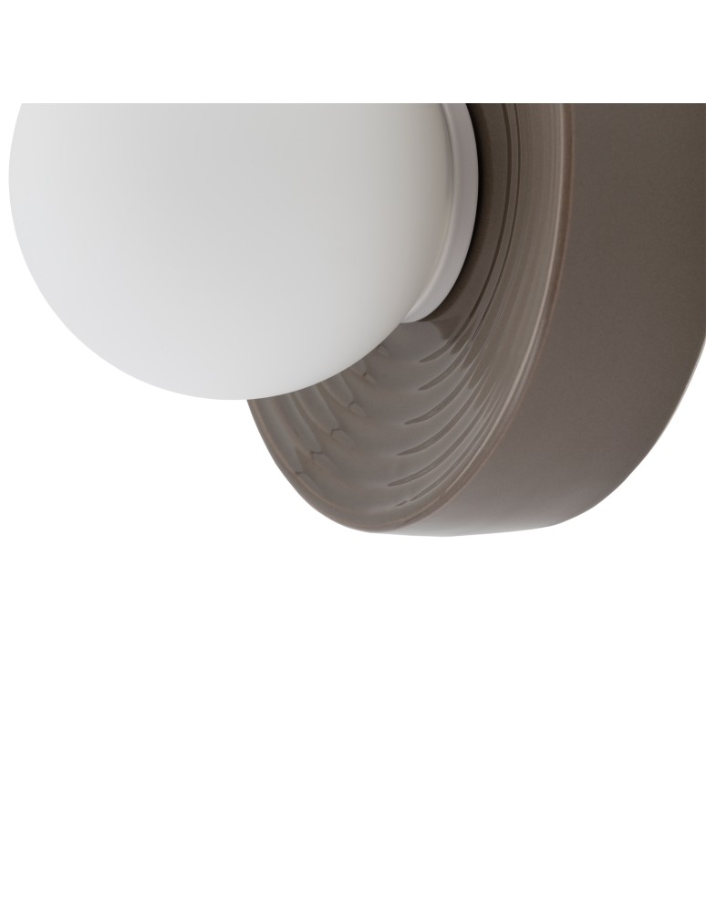 Wall lamps spheres - Nowodvorski CLAY S Wall Mounts Max wattage 12W only LED G9 Bronze 11750 - product kolory-swiatla.pl 4