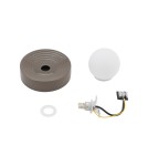 Nowodvorski CLAY S Ścienna Kinkiety Max moc 12W only LED G9 Brąz 11750 Nowodvorski CLAY S Ścienna Kinkiety Max moc 12W only LED G9 Brąz 11750