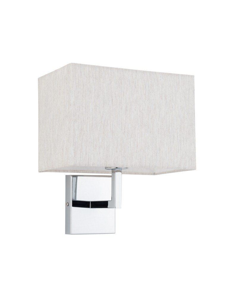 Wall lamps with lampshade - Nowodvorski HOTEL MOOD Wall lamp Max wattage 10W only LED E27 Cream 11780 - product kolory-swiatla.pl 1