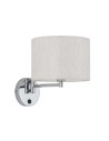 View Nowodvorski HOTEL MOOD Wall mounted Adjustable with switch Max wattage 10W only LED E14 Cream 11781
