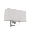 Wall lamps with lampshade - Nowodvorski HOTEL MOOD Wall lamp Max wattage 10W only LED E27 Cream 11784 - product 1