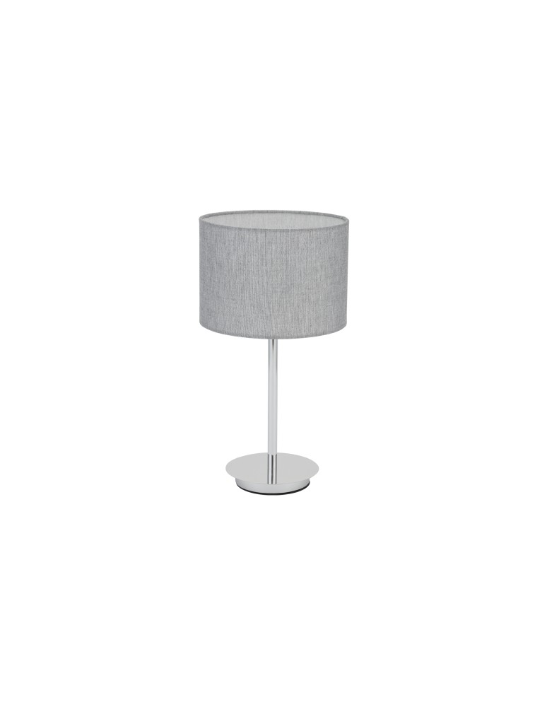 Table lamps with lampshade - Nowodvorski HOTEL MOOD Table Max power 10W only LED E27 Grey 11786 - product kolory-swiatla.pl 1