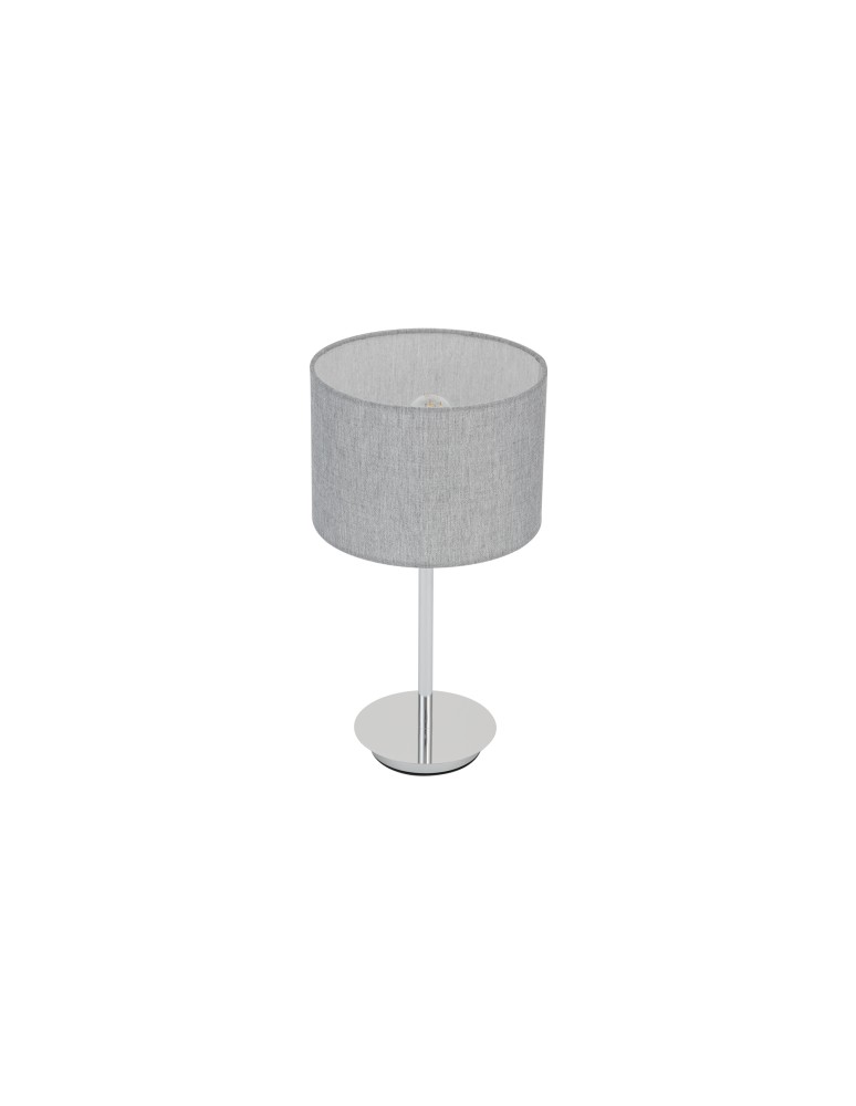 Table lamps with lampshade - Nowodvorski HOTEL MOOD Table Max power 10W only LED E27 Grey 11786 - product kolory-swiatla.pl 4