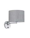 Nowodvorski HOTEL MOOD Wall mounted Adjustable with switch Max wattage 10W only LED E14 Grey 11788