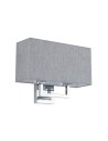 Nowodvorski HOTEL MOOD Ścienna Kinkiety Max moc 10W only LED E27 Szary 11792 Nowodvorski HOTEL MOOD Ścienna Kinkiety Max moc 10W only LED E27 Szary 11792