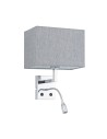 View Nowodvorski HOTEL MOOD LED Wall Mount Adjustable with switch Max wattage 1x10W only LED, LED: 1x2.2W E27 and LED integrated 4000
