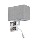 Wall lamps for bedrooms - Nowodvorski HOTEL MOOD LED Wall Mount Adjustable with switch Max wattage 1x10W only LED, LED: 1x2.2W E27 and LED integrated 4000 - product 3