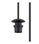 Cables with lighting system fixtures - Nowodvorski CAMELEON CABLE PO/MO E27 1.5 M Cameleon Suspension System Max power 25W only LED E27 Black 11932 - product 1