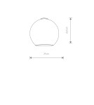 Lampshades of lighting systems - Nowodvorski CAMELEON POLARIS System Cameleon Shades and Fixtures Gold 12270 - product 2