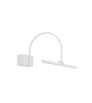 Wall lamps over a painting - Nowodvorski ARTLINE LED Wall Sconces Max power 4W LED integrated 3000K White 11955 - product 6